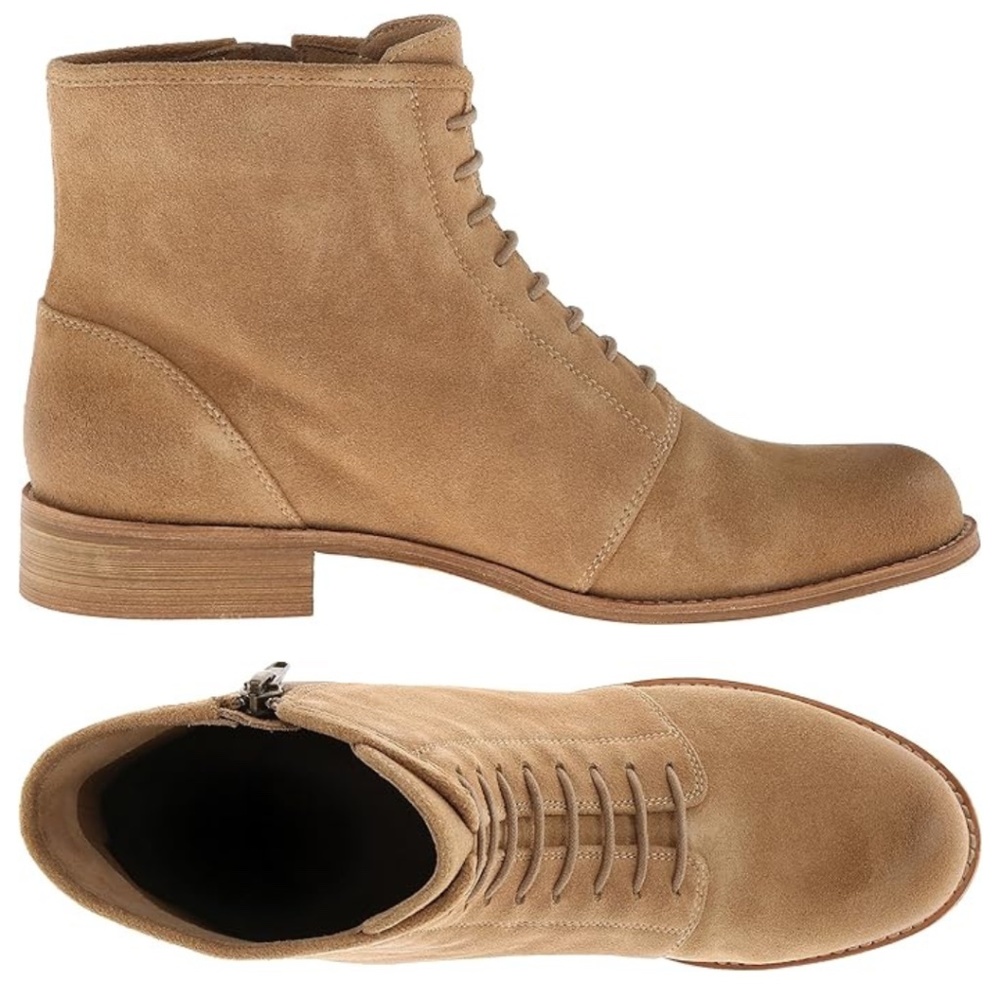 Splendid Orella Moto Suede Boots 7.5 - Picture 2 of 7